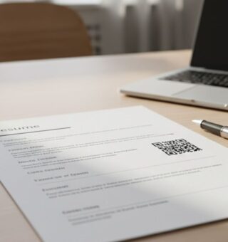 QR Code no currículo