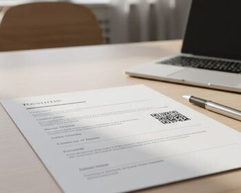 QR Code no currículo