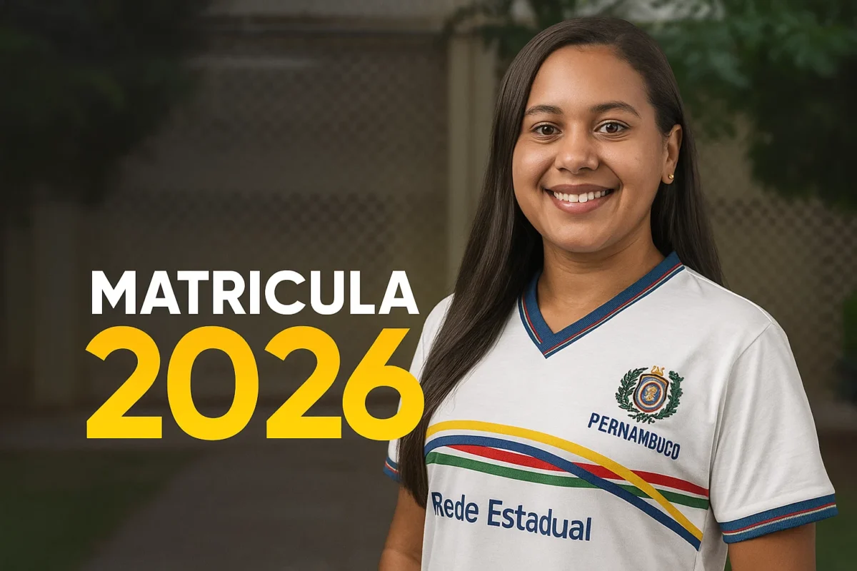 Matrículas abertas para o ano letivo de 2026 na Rede Estadual de Pernambuco: prazos, vagas e como se inscrever