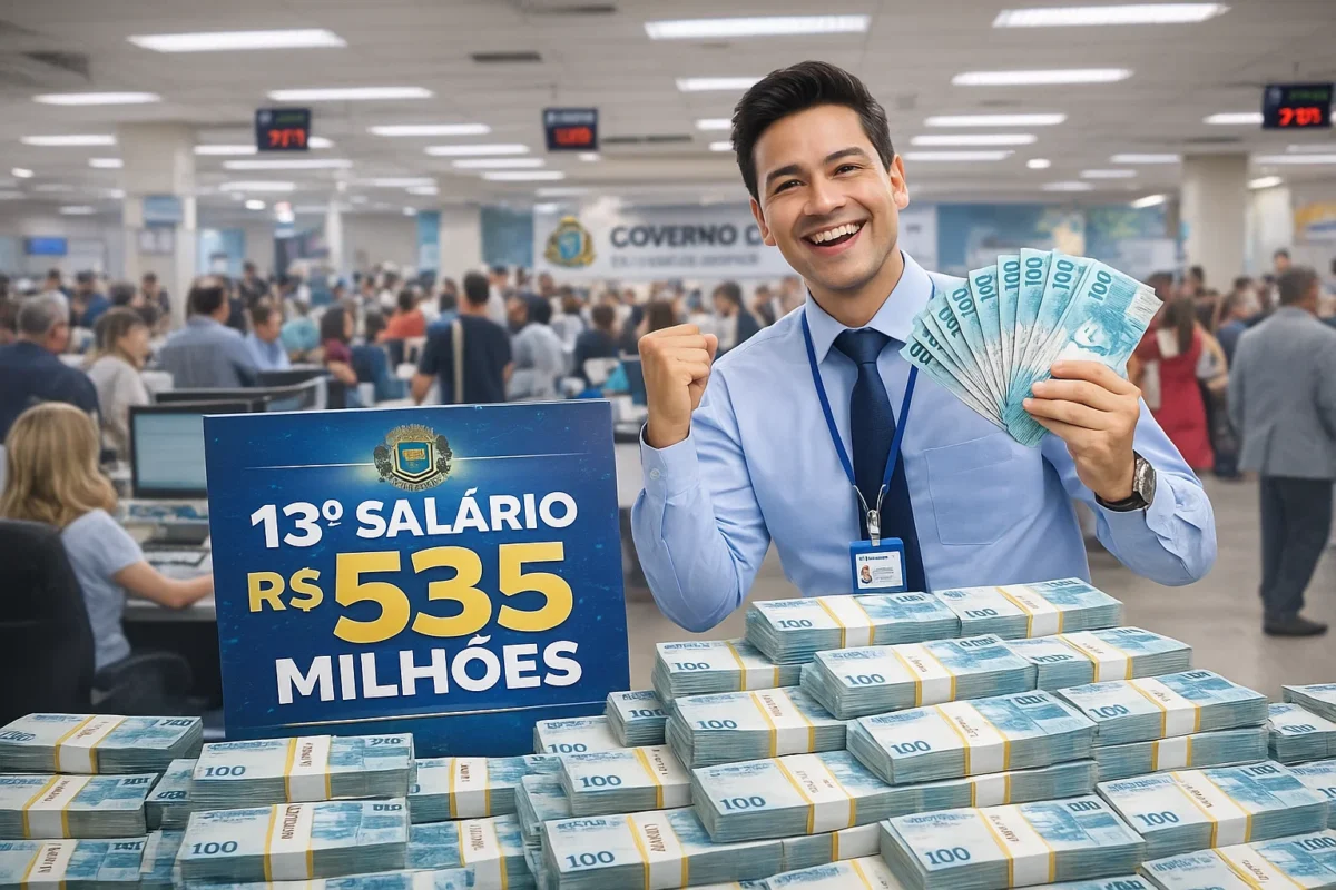 Segunda parcela do 13º será antecipada - Servidores recebem antes do Natal