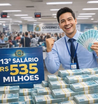 Segunda parcela do 13º será antecipada - Servidores recebem antes do Natal