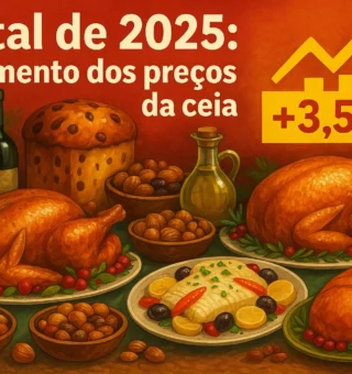 Ceia de Natal 2025: veja quais alimentos estão até 4% mais caros — prepare o bolso agora