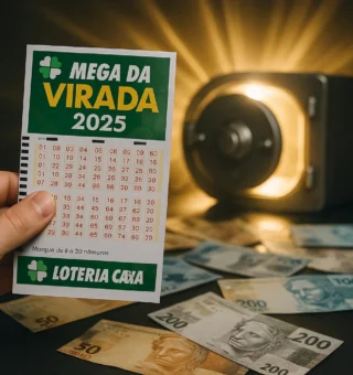 Mega da Virada 2025: Confira o prêmio recorde e o passo a passo para apostar sem sair de casa