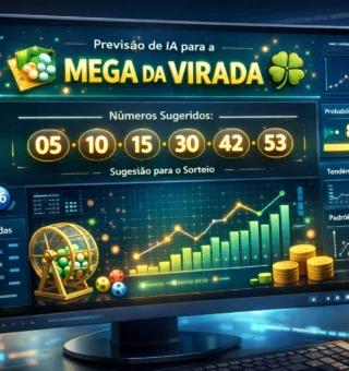 Mega da Virada 2025: números que a Inteligência Artificial aconselha — mas lembre‑se: é pura sorte
