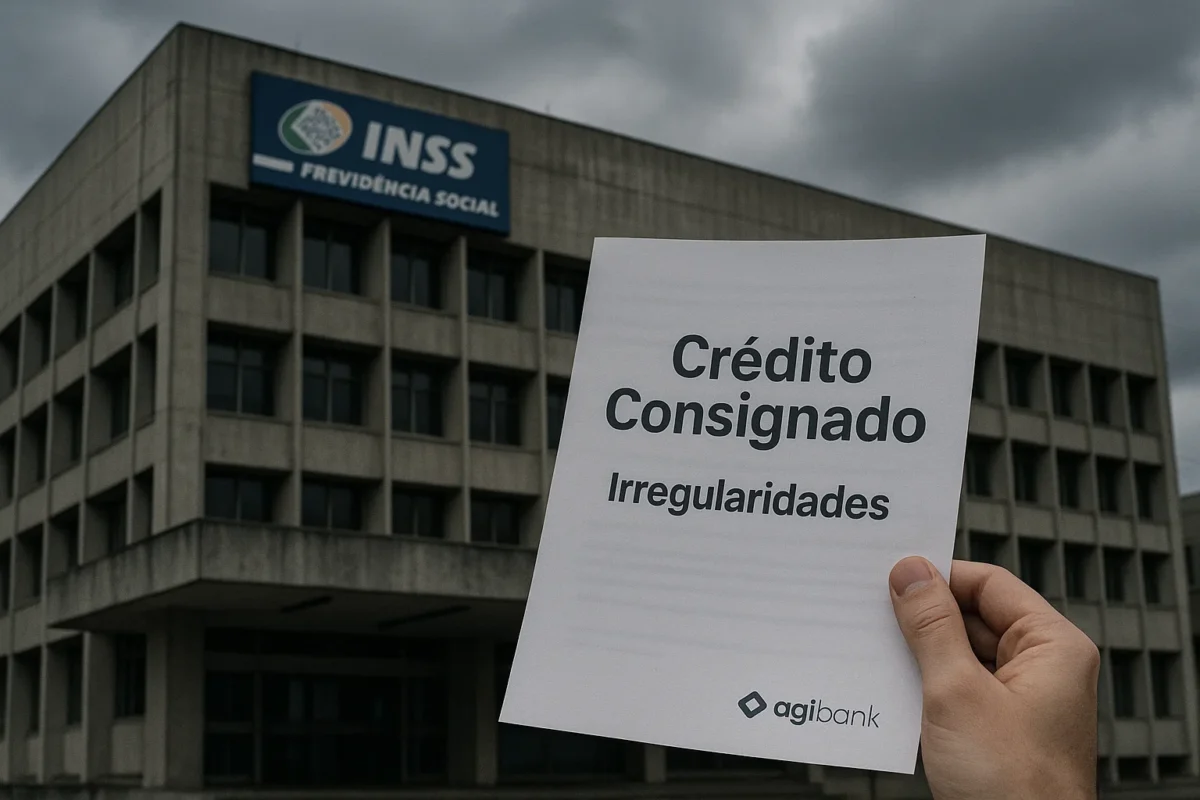Urgente! INSS suspende crédito consignado no Agibank por irregularidades graves; entenda