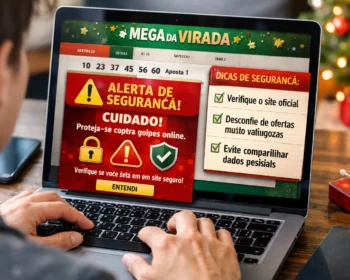 Urgente: Não caia em golpes na Mega da Virada; veja o checklist de segurança para sua aposta de Natal