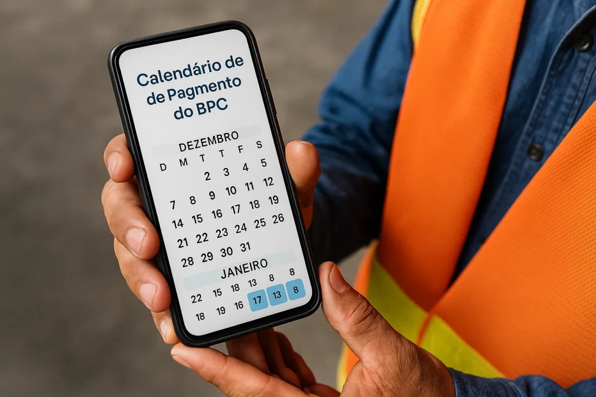 Pagamento do BPC em dezembro de 2025: Datas e regras de pagamento