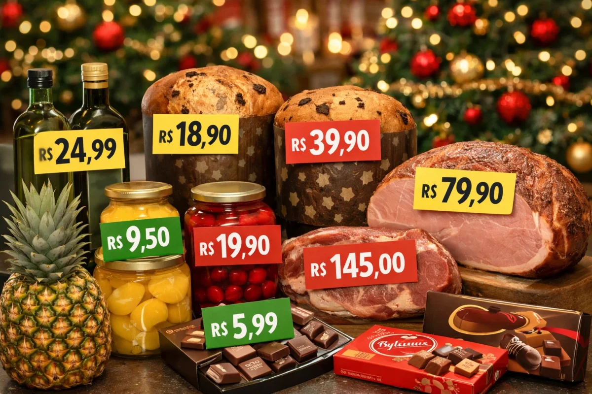 Dicas do Procon-SP para economizar nas compras da ceia de Natal 2025
