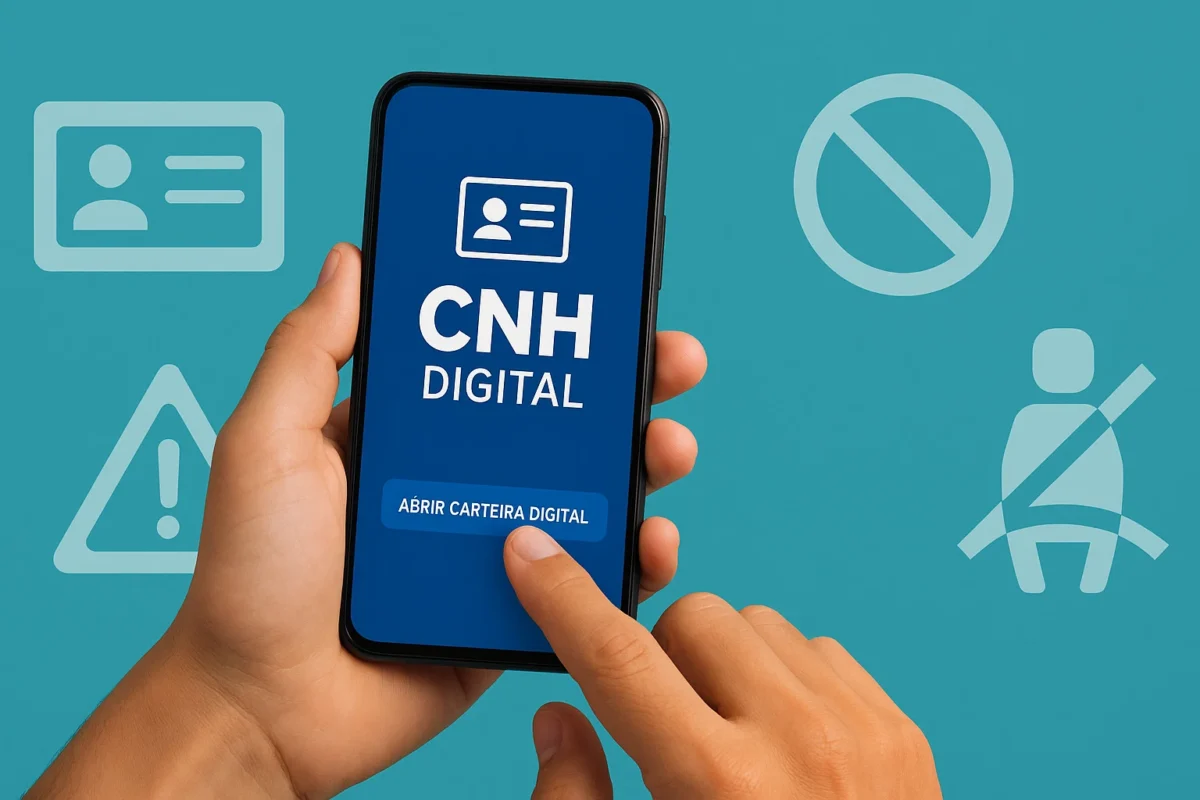 CNH do Brasil: Como solicitar a primeira habilitação pelo aplicativo de forma simples e rápida