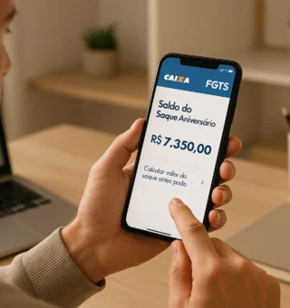 FGTS aniversário 2026: simule quanto você retira e como antecipar sem juros altos