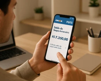 FGTS aniversário 2026: simule quanto você retira e como antecipar sem juros altos
