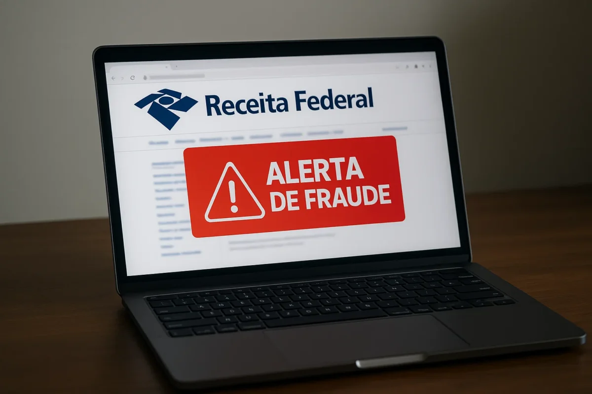 Cuidado! Golpistas estão simulando cobranças da Receita Federal com seu CPF