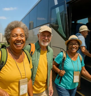 Idosos viajam de graça em SP: veja como garantir o benefício