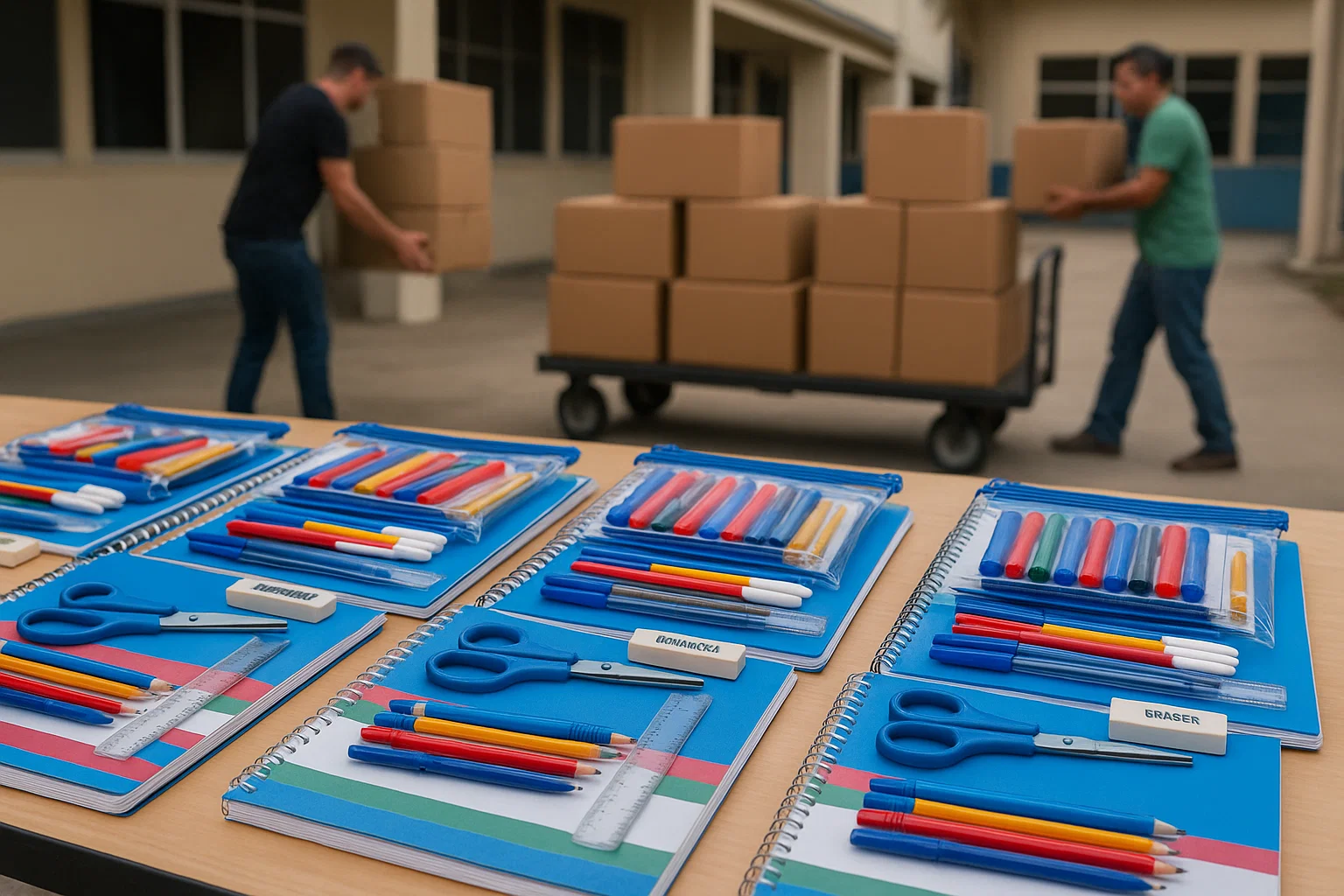 Material Escolar Gratuito 2026: Veja quem tem direito e como receber os kits