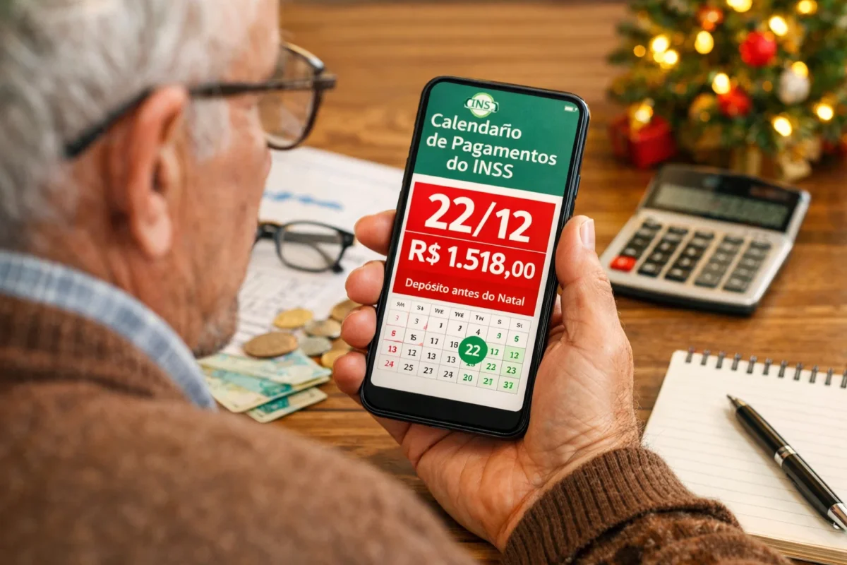 Aposentados e pensionistas receberão R$ 1.518 a partir de segunda (22/12); veja se você tem direito ao pagamento