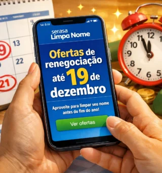 Atenção: 19 de dezembro é o último dia para renegociar dívidas no Serasa Limpa Nome