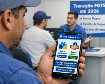 Saque-Aniversário do FGTS: Vale a pena mudar para o Saque-Rescisão em 2026? Entenda as novas regras de transição