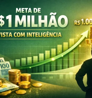 Como se TORNAR MILIONÁRIO: Descubra quanto investir por mês para chegar a R$ 1 milhão