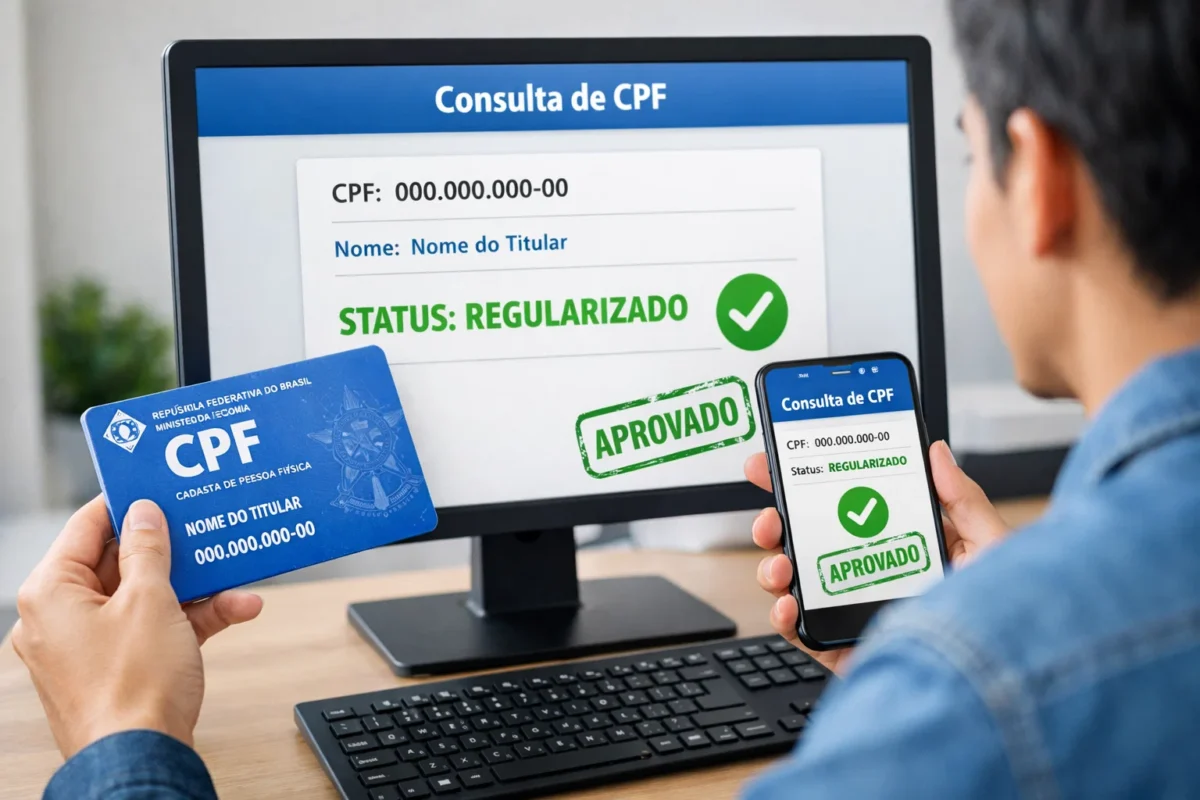 Seu nome foi limpo? Consulte pelo CPF em 1 minuto e sem custos