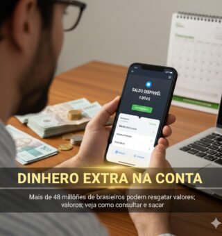DINHEIRO EXTRA NA CONTA: Mais de 48 milhões de brasileiros podem resgatar valores; veja como consultar e sacar