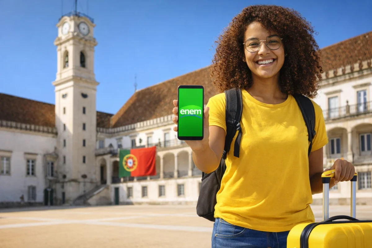 Adeus, Brasil? O segredo do Enem para estudar em Portugal que poucos conhecem