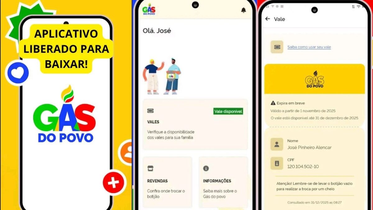 App Gás do Povo: Passo a passo para consultar se tem direito ao botijão de graça