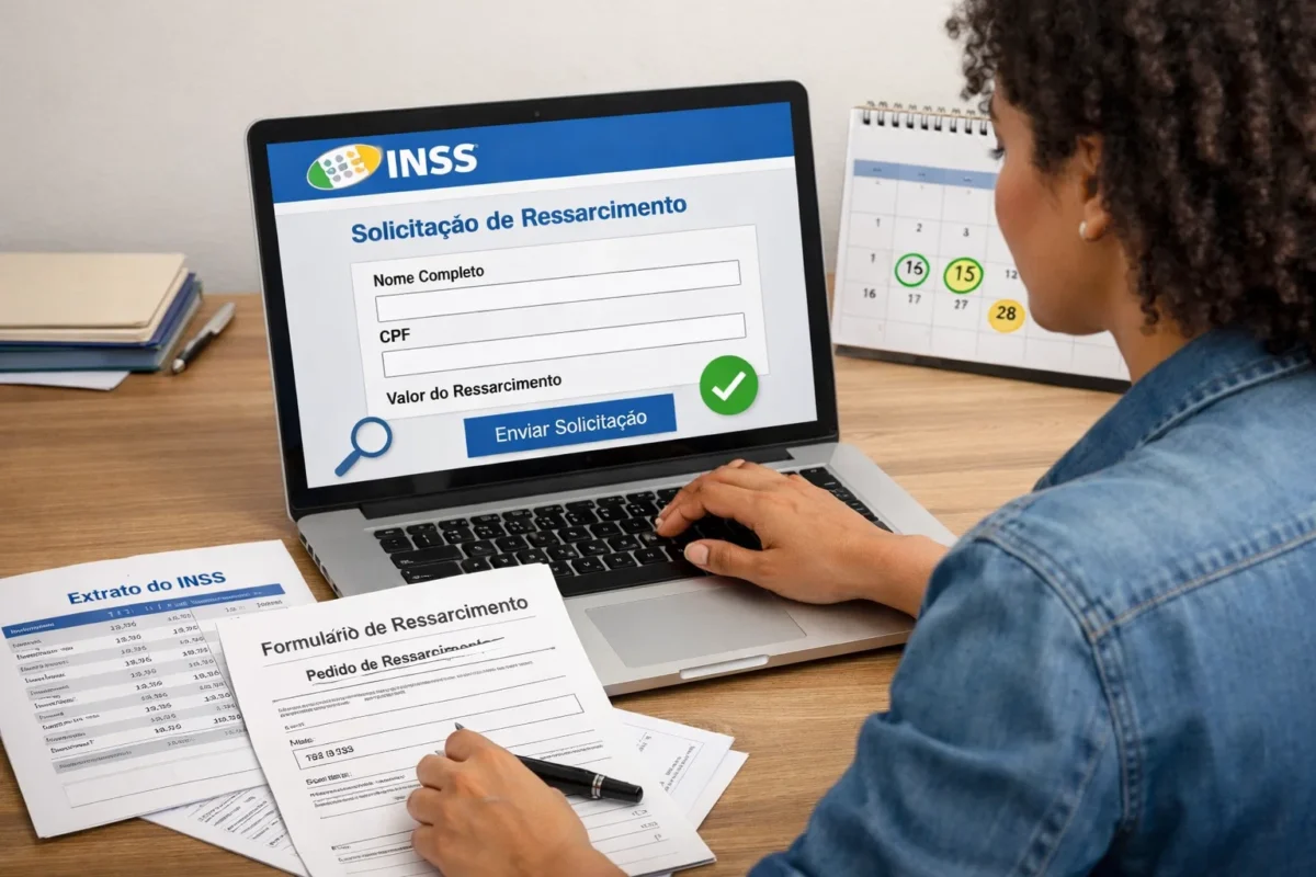 Como solicitar ressarcimento INSS em 2026? Guia de prazos e passo a passo