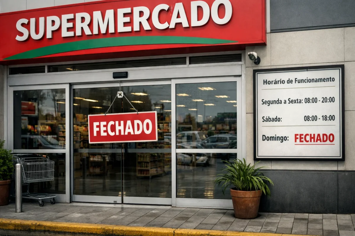 Fato ou Fake: Supermercados não vão abrir  aos domingos e feriados; descubra