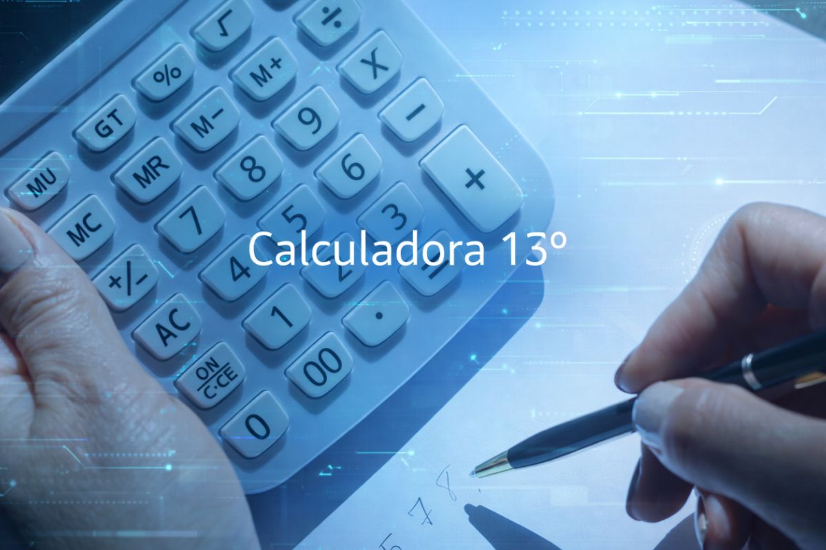 Ilustração da Calculadora 13º