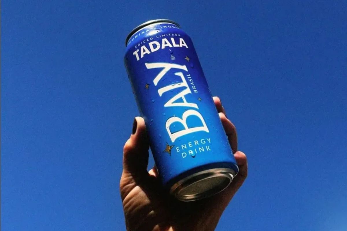 Imagem de divulgação do energético Sabor Tadala