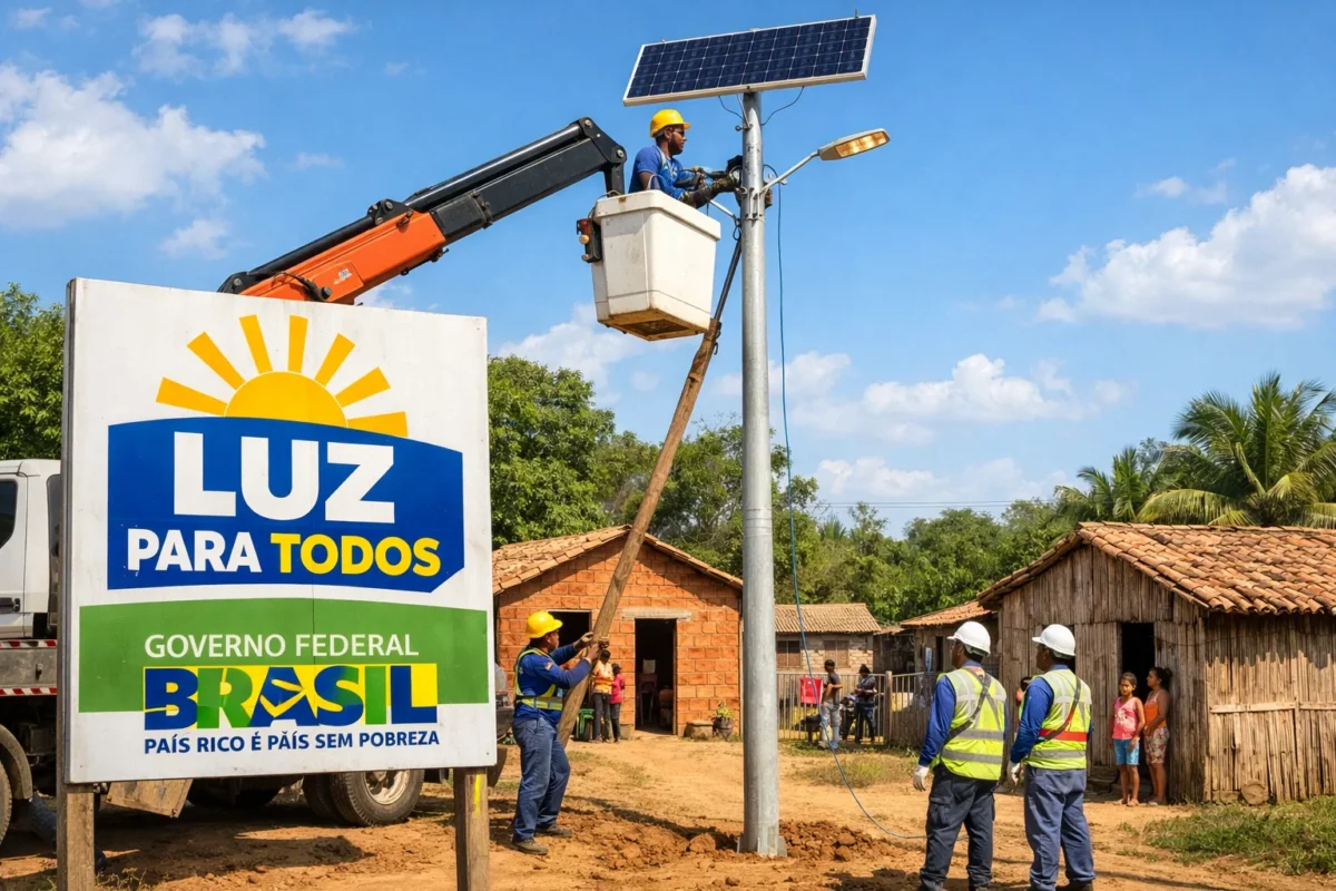 Luz para Todos vai atender mais 122 mil famílias; veja quem pode receber energia elétrica