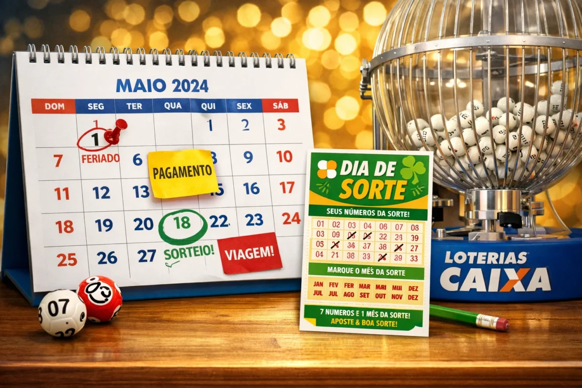 Dia de Sorte 1184: confira os números sorteados e o Mês de Sorte de hoje