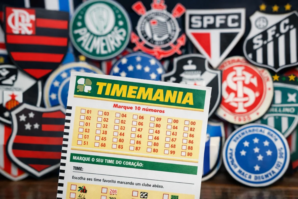 Resultado da Timemania 2363: confira os números sorteados e o Time do Coração