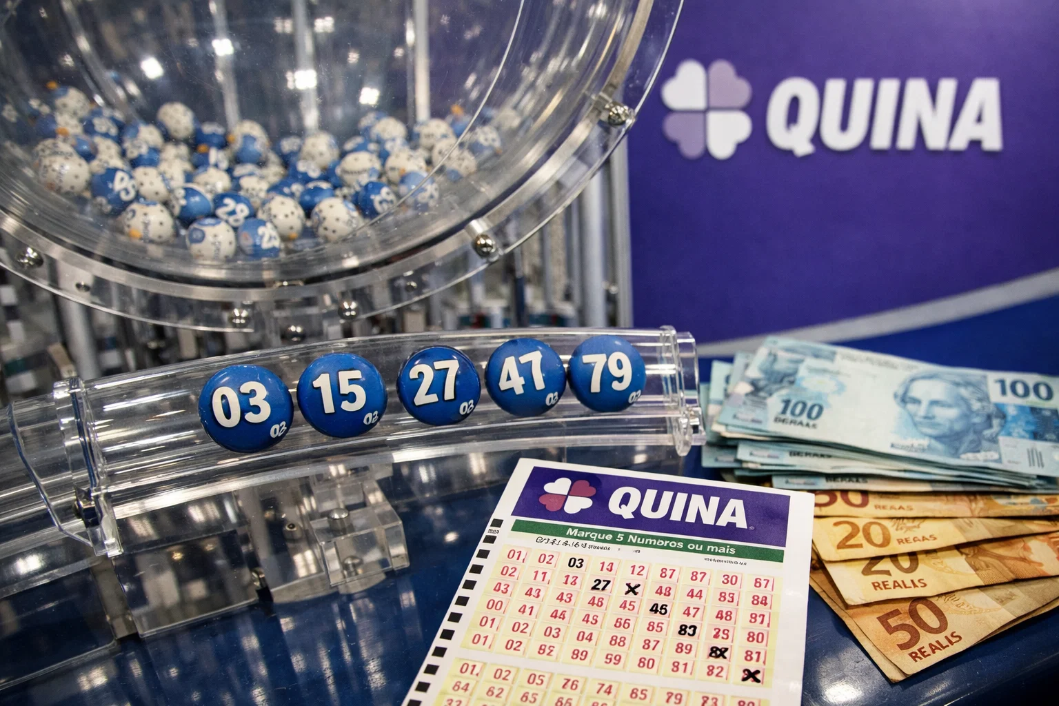 Quina 6984 ACUMULOU! Aposte agora e concorra a R$ 6,5 milhões  (Foto: Reprodução/Caixa Loterias)