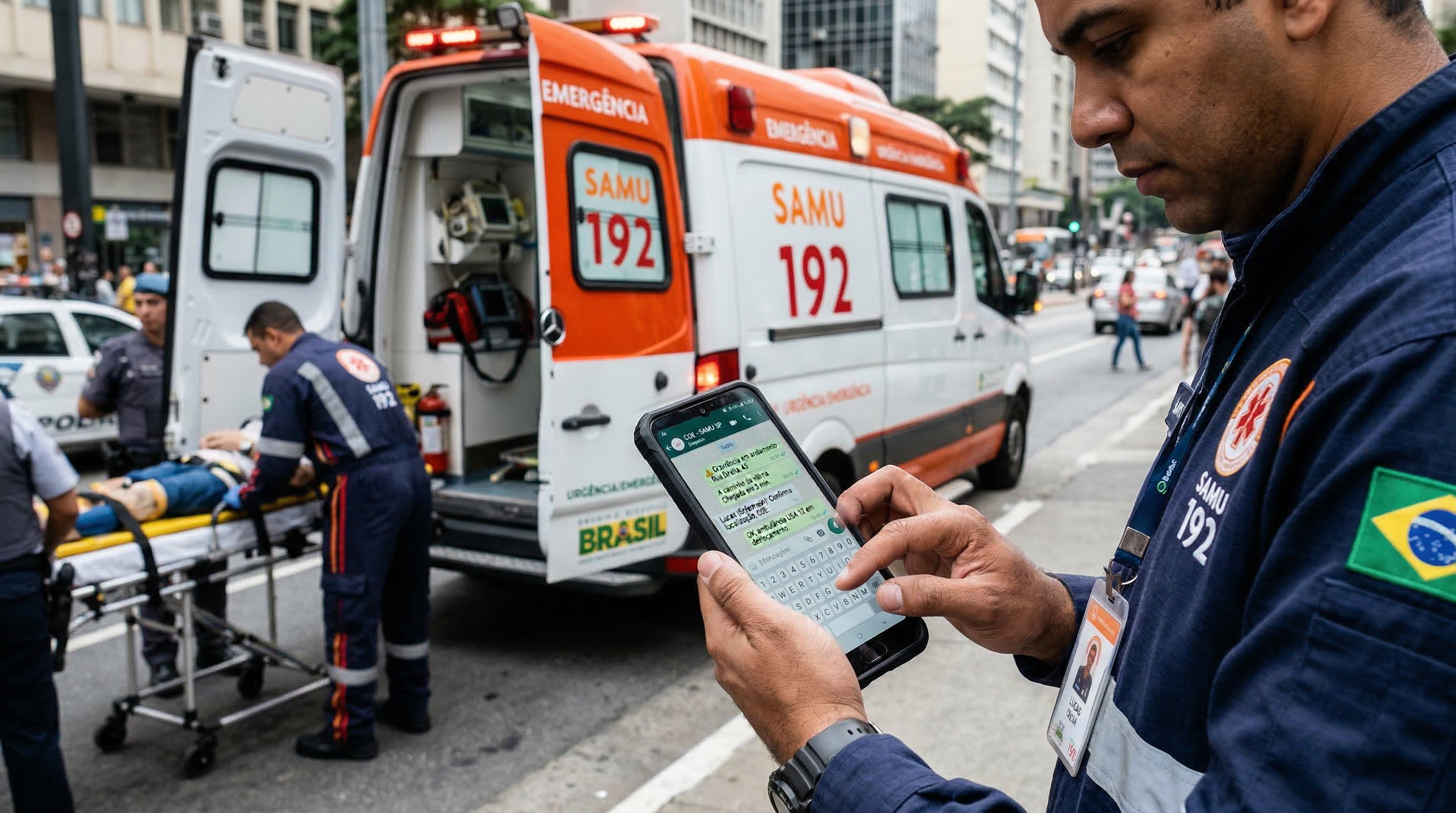 SAMU no WhatsApp: atendimento de emergência agora mais rápido e fácil