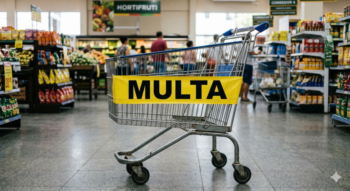 Gov toma decisão drástica sobre uso de carrinhos de supermercados  (foto: Gerada por IA Gemini)