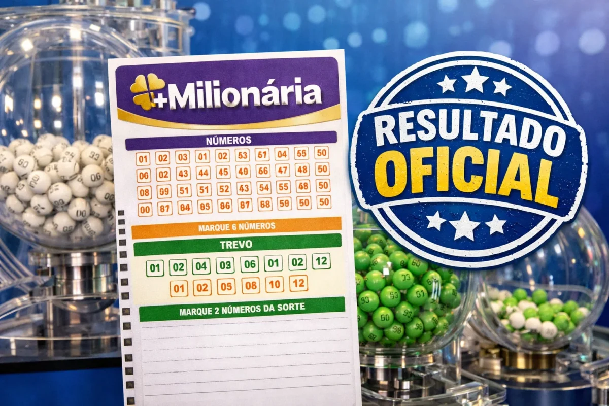 Prêmio de R$ 27 milhões: Confira o resultado da +milionária 334 e veja se ganhou