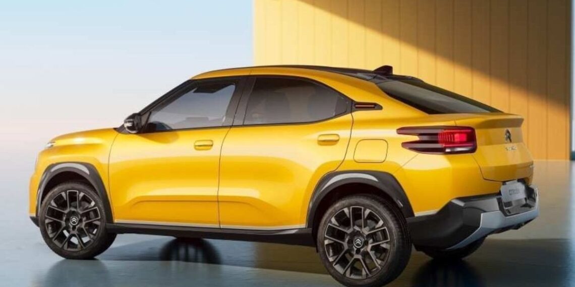 Citroën Basalt amarelo