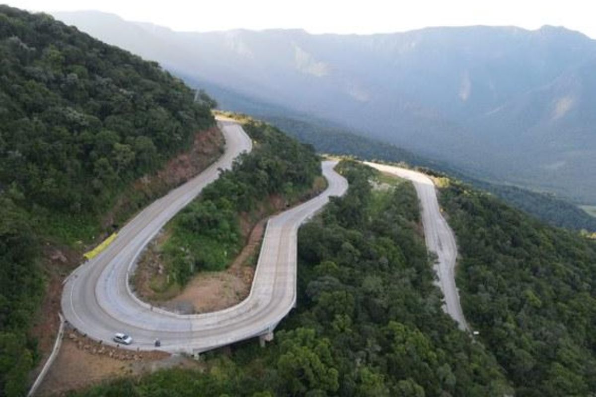 Imagem do alto da Serra da Rocinha (BR-285)