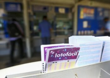 Bilhete da Lotofácil 3654