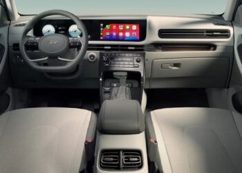 Imagem do interior do Hyundai Creta