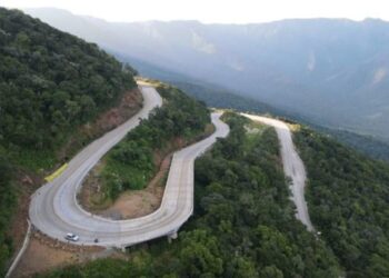 Imagem do alto da Serra da Rocinha (BR-285)