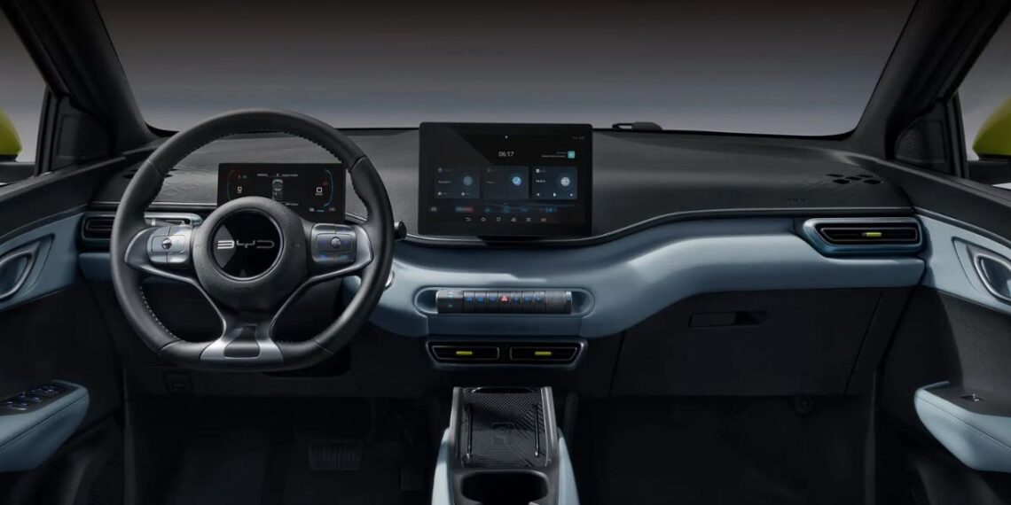 Interior do Dolphin Mini