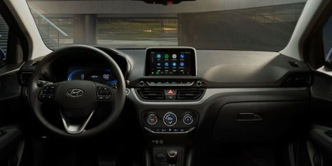 Interior do Hyundai HB20