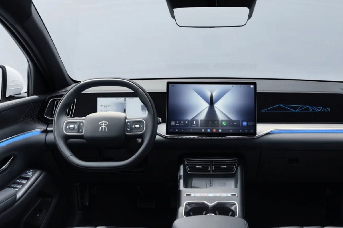 Interior do BYD Song Pro DM-i