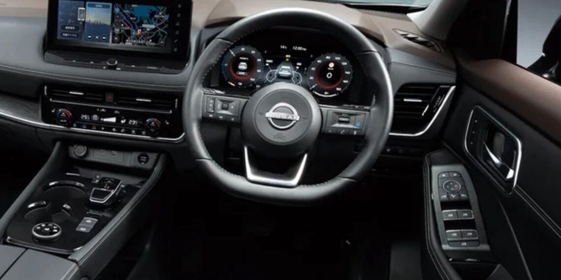 Interior do Nissan Kicks