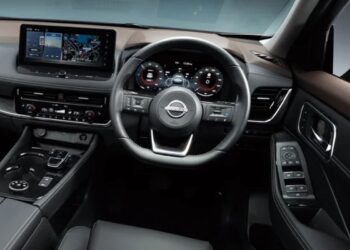 Interior do Nissan Kicks