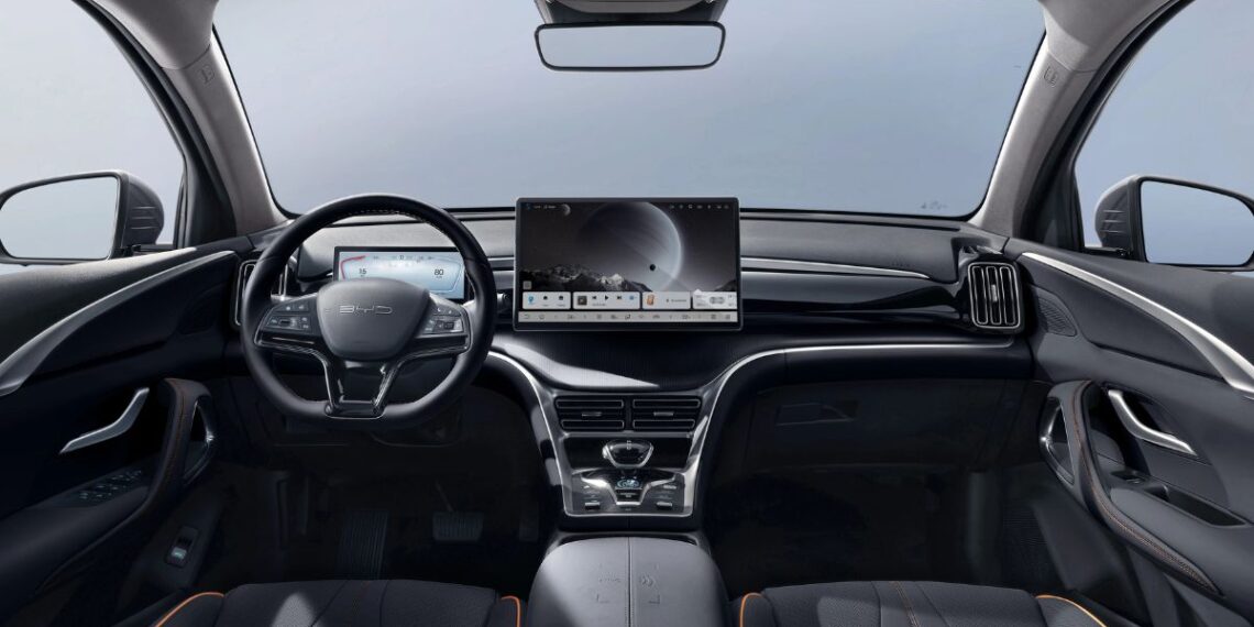 Interior do BYD SONG PRO GL 2026