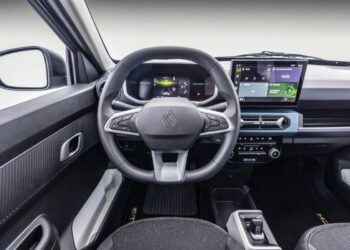 Interior do Renault Kwid