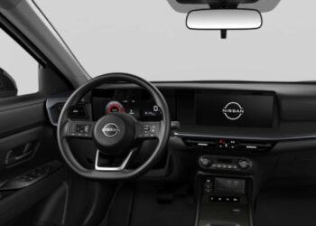 Interior do Nissan Kicks